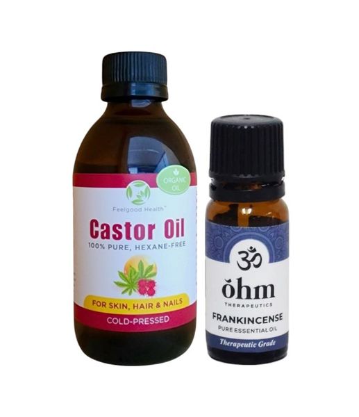 Feelgood Health - Organic Cold Pressed Castor Oil + Tea Tree Oil Combo