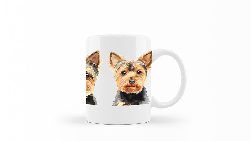 Silky-Terrier Printed Coffee Mug DSGN112