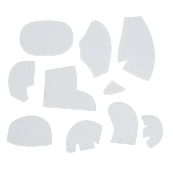 Acrylic Elephant Quilting Ruler Compatible with Sewing