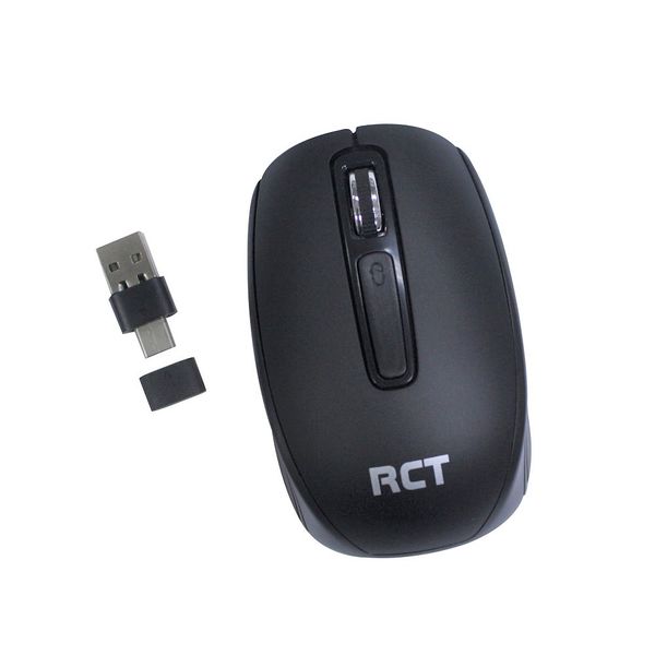 RCT X850 2.4GHz Wireless Optical Mouse with Type C &amp; A Adaptor