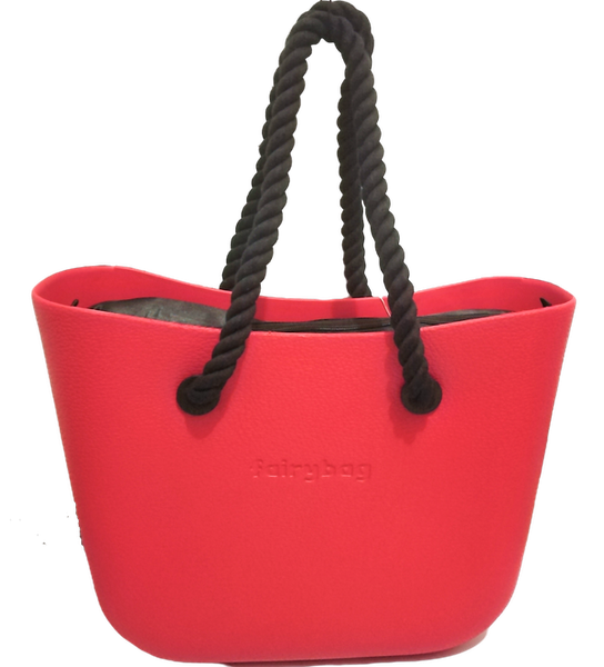 Fairybag High Quality Handbag Large, Red