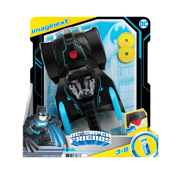 Imaginext DC Super Friends Bat-Tech Batmobile With Batman Figure