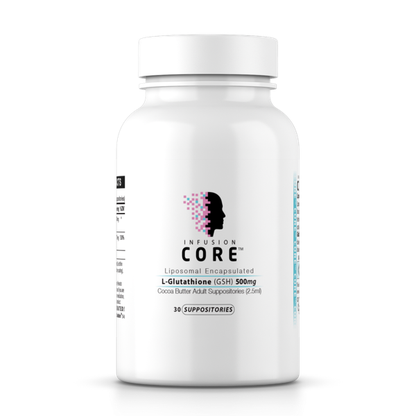 Liposomal L-Glutathione (Adult) Suppositories 500mg