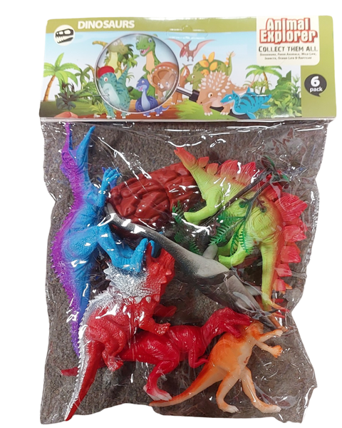 Animal Explorer 6 Piece Dinosaurs