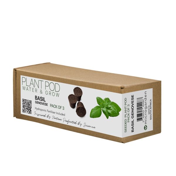 PLANT POD - Basil Genovese - Pack of 3