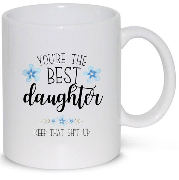 The Best Daughter Gift V7 Pack Mug