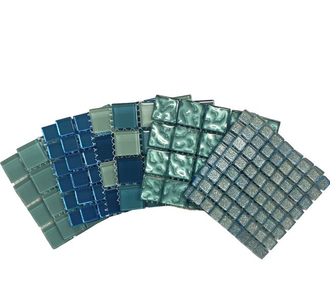Just Turquoise Mosaic Tiles