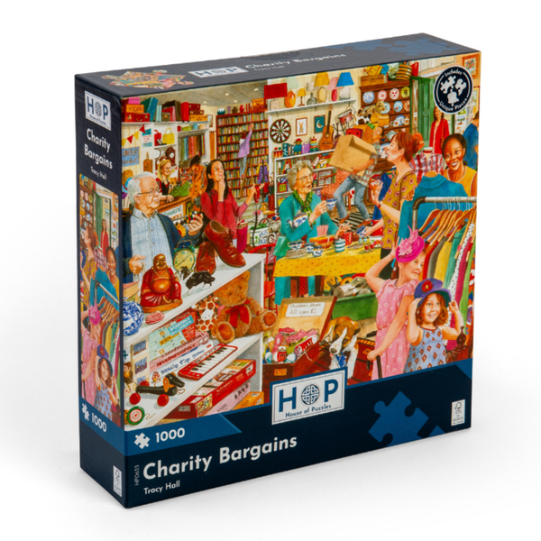 House of Puzzles - Charity Bargains - 1000 Piece Jigsaw Puzzle