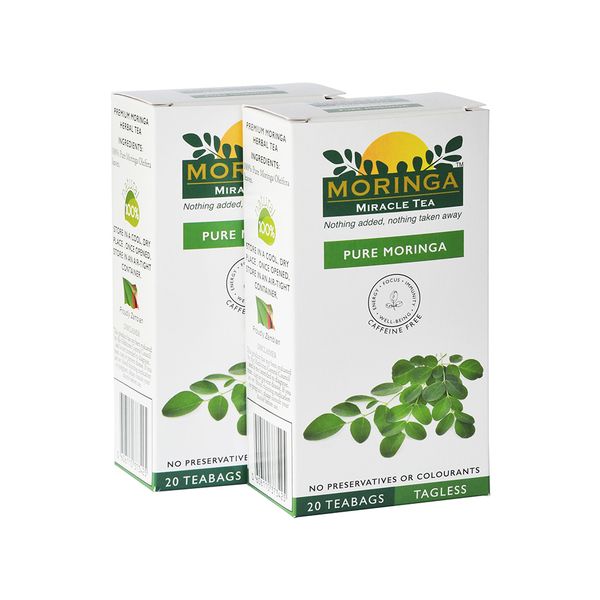 Pure Moringa Green Tea x 2