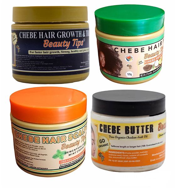 Chebe Hair Care Treatment 4 Pack