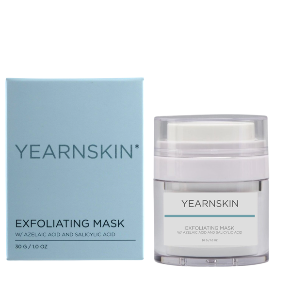 Yearn Skin Exfoliating Mask, Blemishes, Blackheads, Breakouts, Skin Texture