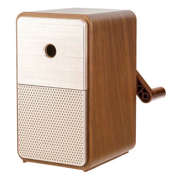 5 Levels Of Adjustable Thickness Pencil Sharpener - Dark Brown