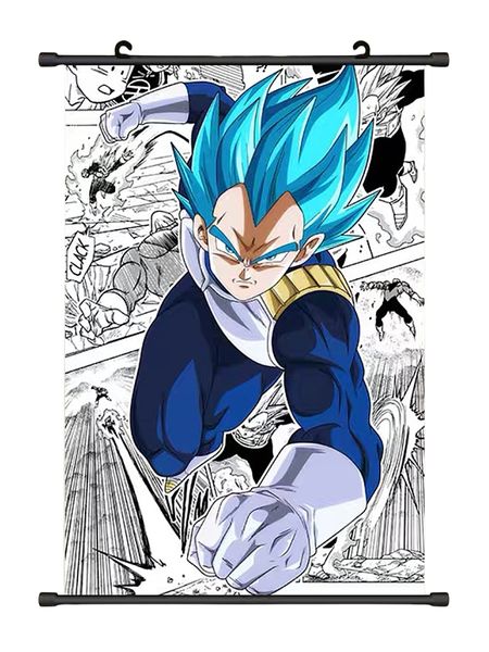ANIMANGA Anime Poster - SS Blue Vegeta Fight