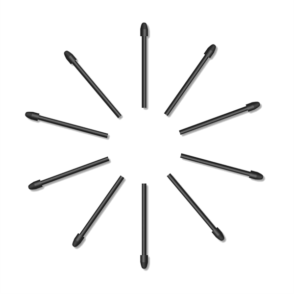 10 Pack Replacement PN05A Pen Nibs For Huion Pen Display Kamvas 12