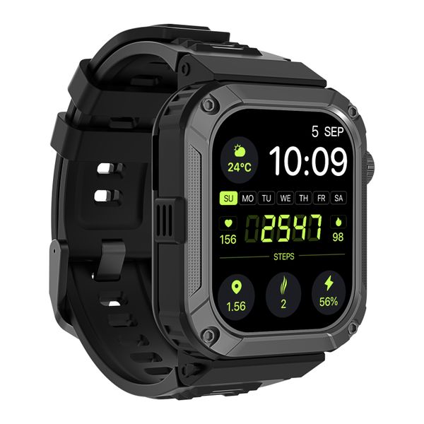 Smart watch E cigarette Waterproof with Sleep Heart Rate Monitor - green