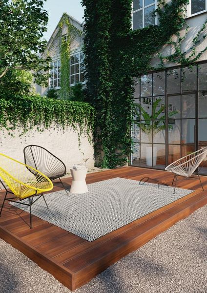 Rug Warehouse Esme Honeycombe Design
