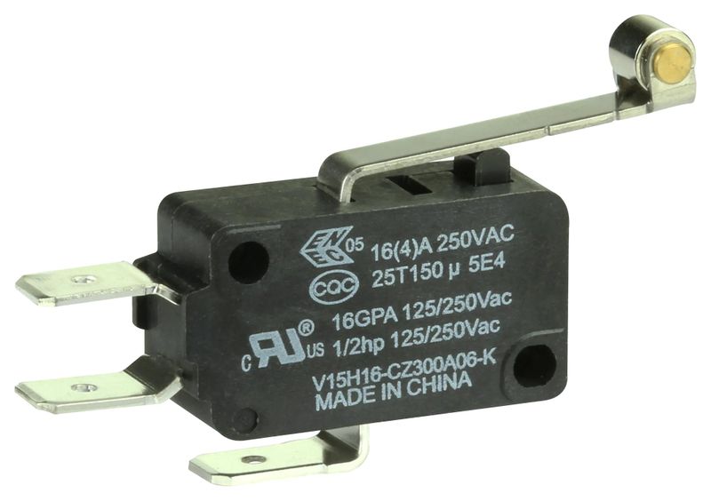 Honeywell (V19T16-EZ400A06) Microswitch, Standard, Long Roller Lever