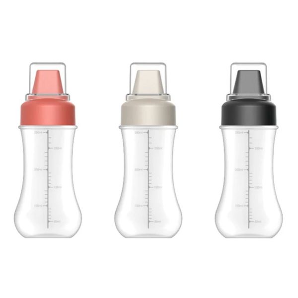 Kitchen Five Hole Dressing Sauce Squeeze Bottle Set of 3 (19cm)