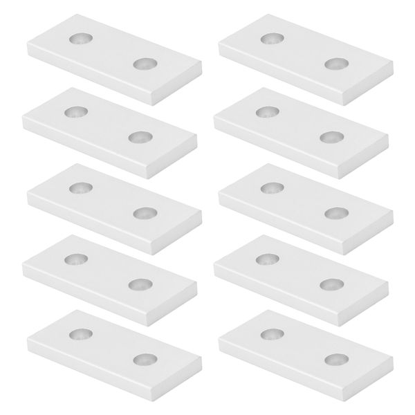 Joining Plate 10Pcs Aluminum Flat Connector for 2020 Vertical Connection