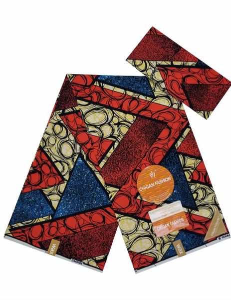 Chiganvy Soft African Ankara Wax Fabric