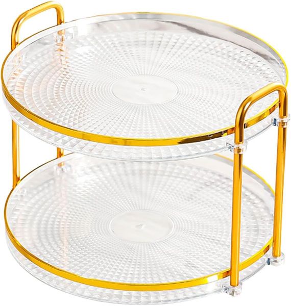 2 Tier Multipurpose Cosmetic Storage Tray