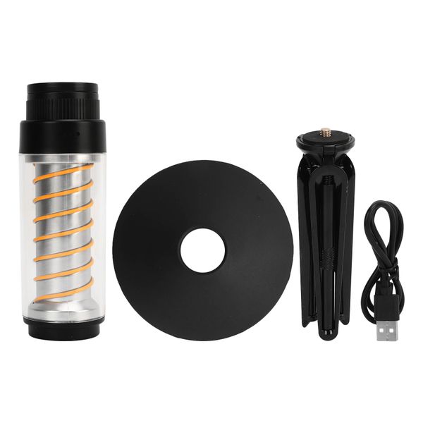 2 - in - 1 Portable Camping LED Lamp with Tripod (White)