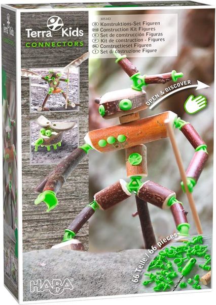 Haba Terra Kids Connectors Construction Kit Figures