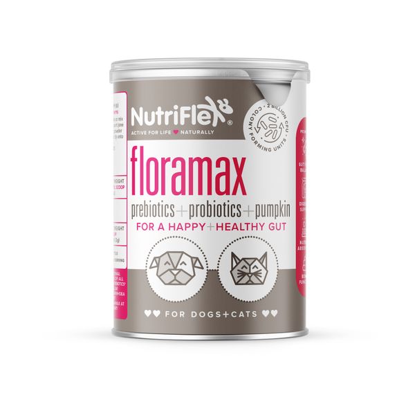 FloraMax Natural Prebiotic and Probiotic for Dogs and Cats 180g