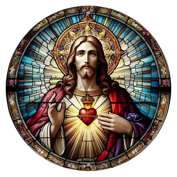 Wall Art Jesus Aluminum Decor Religious Perfect Gift for Christians