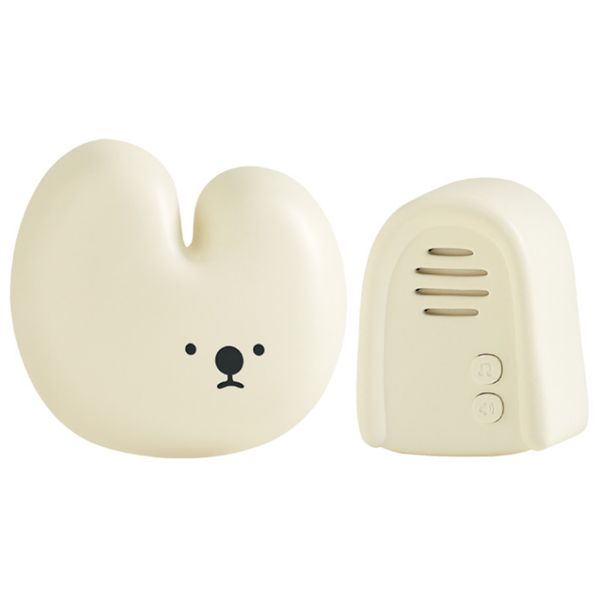 Wireless Doorbell, Cute Rabbit and Snow House Doorbell - Cream White