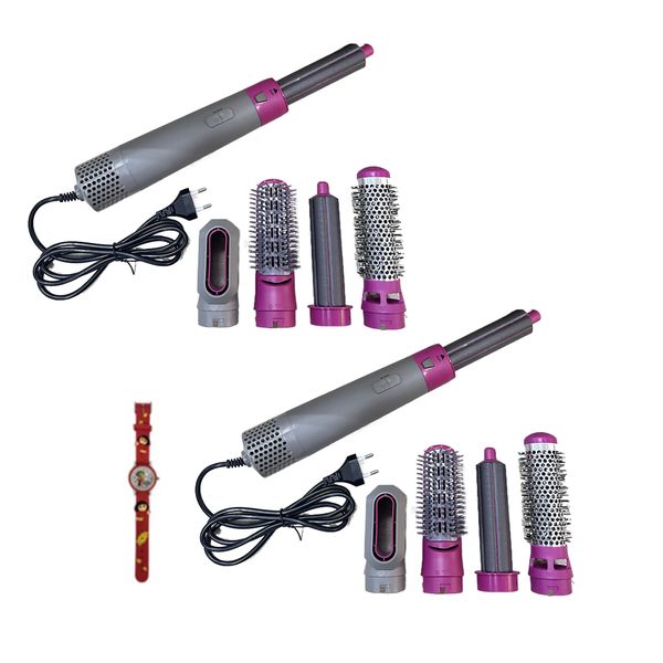 2 Pieces 5 in 1 Hot Hair Styler