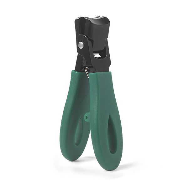 Portable Large Anti-Splash Nail Clippers - Green