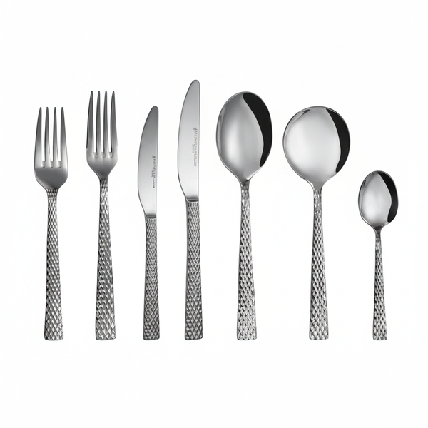 Maxwell &amp; Williams 42 Piece Diamond Cutlery Set - Stainless Steel Utensils