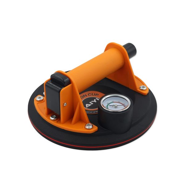 AIYI 20cm Vacuum Suction Cup Lifter with Pressure Gauge AY261-005
