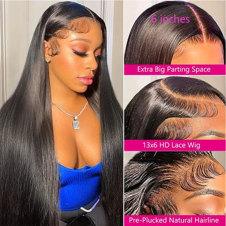 ❤️pre owned 100% Human Hair shops HD Lace front wig 26-30 stretched out”