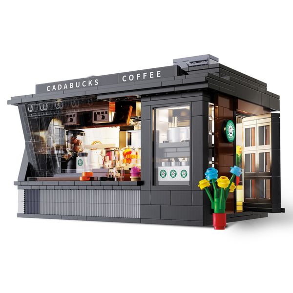 CaDA Tech Cadabucks Coffee House - 768 Pieces - 18cm Long