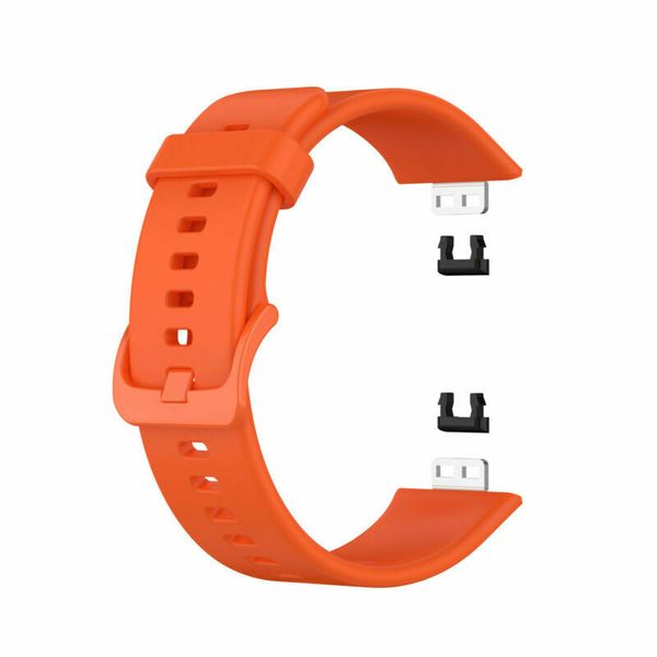 Silicone Strap Compatible with Huawei Fit Watch-Orange
