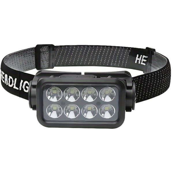 Rechargeable LED Headlamp with 6 Modes, 120 Adjustable Beam