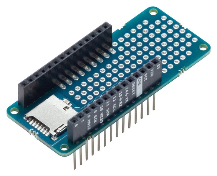 Arduino (TSX00004) Daughter Board, SD Card Shield for Arduino MKR