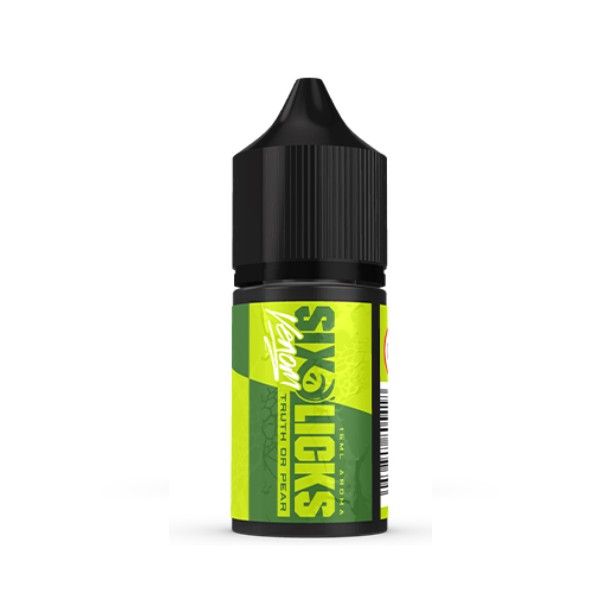 Six Licks Venom Salt/MTL Vape DIY Longfill Flavour (15to30ml)-Truth Or Pear