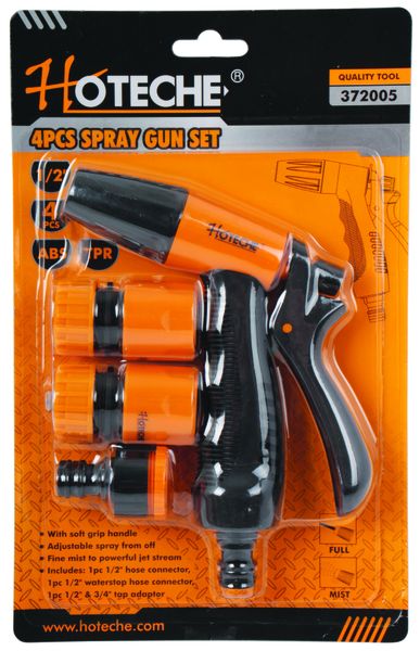 Hoteche 4 Piece Garden Spray Gun Set
