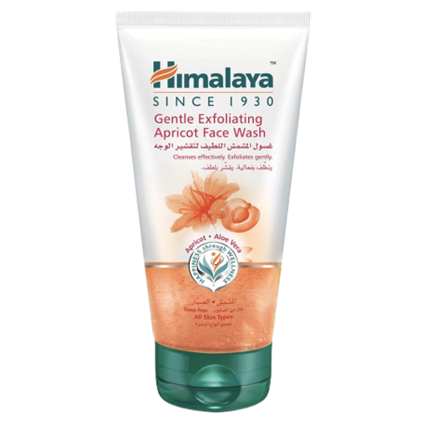 Himalaya Gentle Exfoliating Apricot Face Wash 150ml (2 Pack)