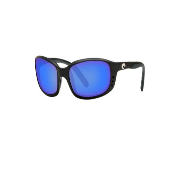 Sunglasses Costa Brine 580g Matte Black Frame Blue Glass Mirror