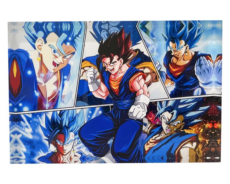 3D Anime Acrylic Block - Gogeta