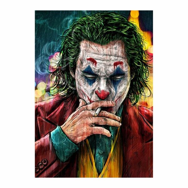 Joker Smoking Color - A1 Poster