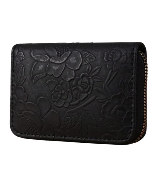Classic Floral Card Organizer Wallet