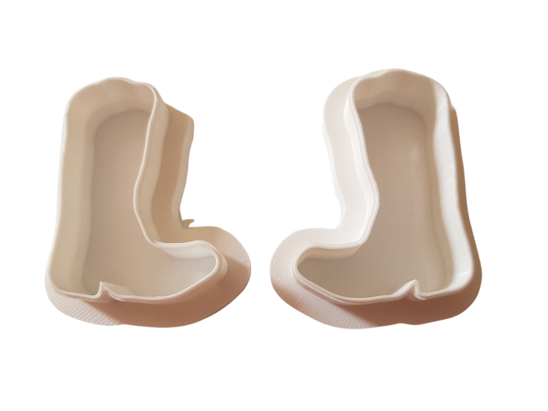 Cowboy Boots 1 (Mirror Image Set) Cookie Cutter