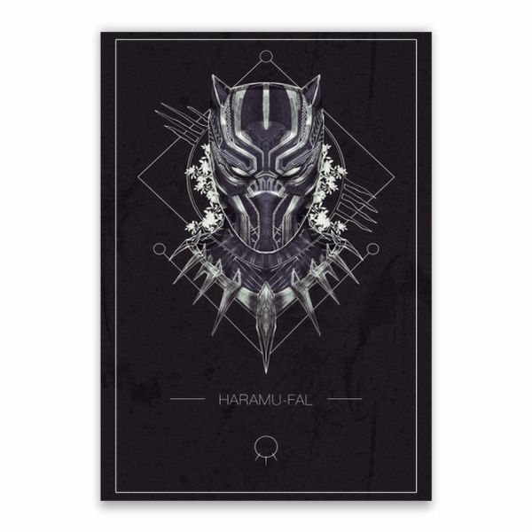 Black Panther Haramu-Fal Poster - A1