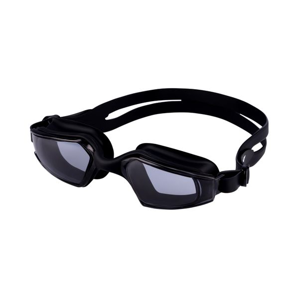 Adult Aqualine Vantage Swim Goggles - Black
