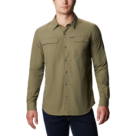Columbia Landroame Long Sleeve Shirt, Stone Green